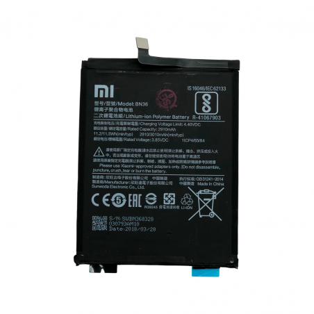 Bateria BN36 Xiaomi Mi A2