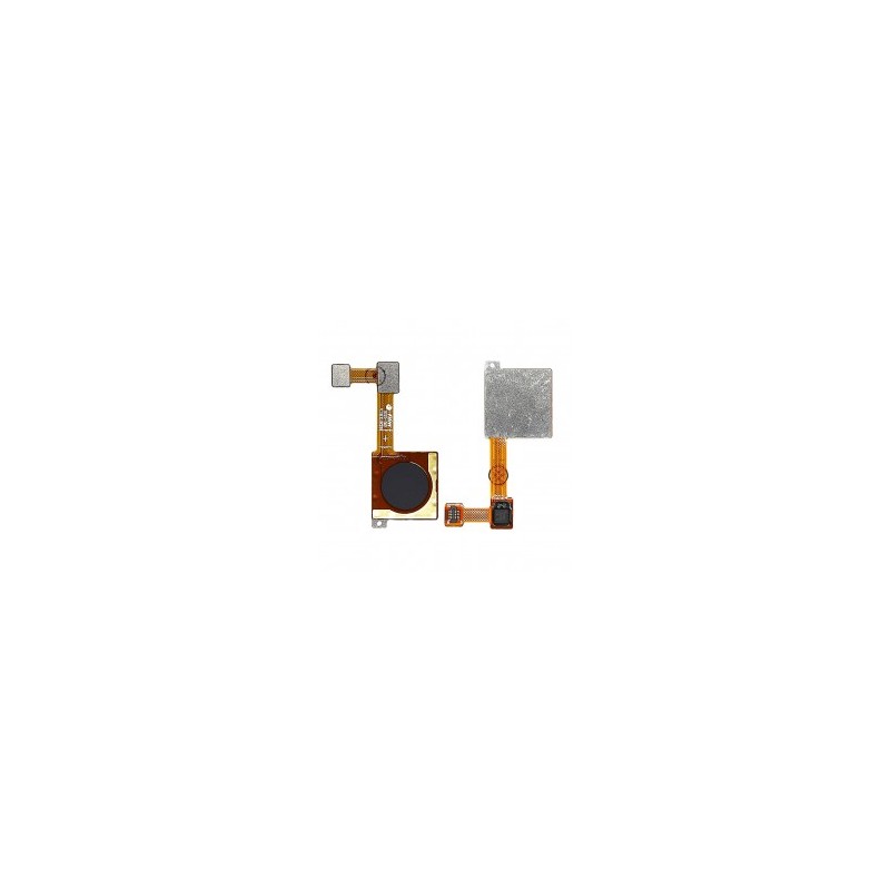 Botón de lector de huellas negro Xiaomi Mi A2 M1804D2SG/Mi 6X