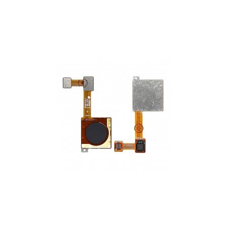Botón de lector de huellas negro Xiaomi Mi A2 M1804D2SG/Mi 6X