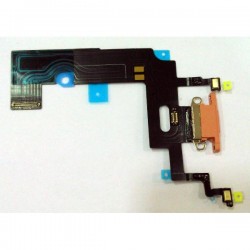 Flex Conector de Carga iPhone XR Naranja