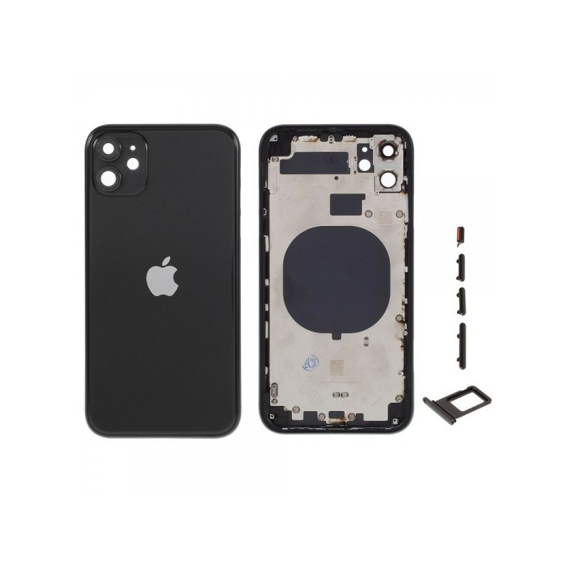 Chasis sin componentes iPhone 11 NEGRO
