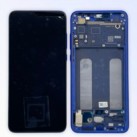 Pantalla completa con marco Xiaomi Mi 9 Lite Azul *ORIGINAL*