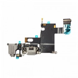 Flex Conector Carga iPhone 6G Blanco