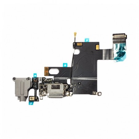Flex Conector Carga iPhone 6G Blanco