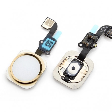 Flex Botón Home iPhone 6G / 6 plus Oro