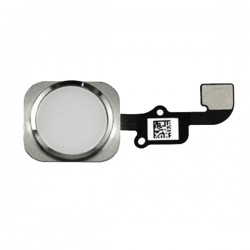 Flex Botón Home iPhone 6G / 6 plus Plata