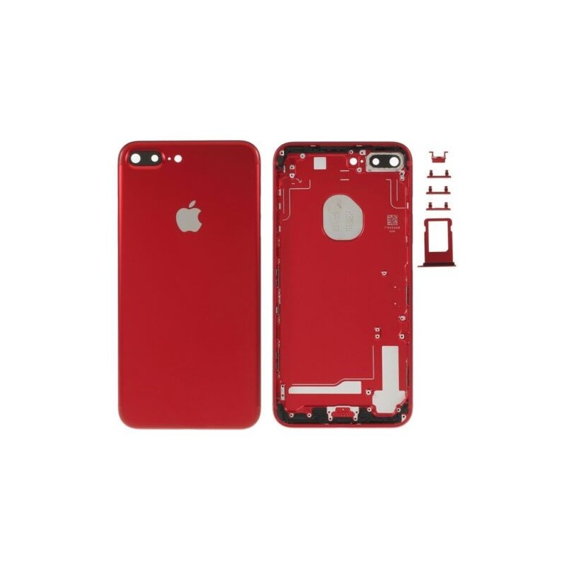 Chasis sin componentes iPhone 7 Plus  *ROJO*