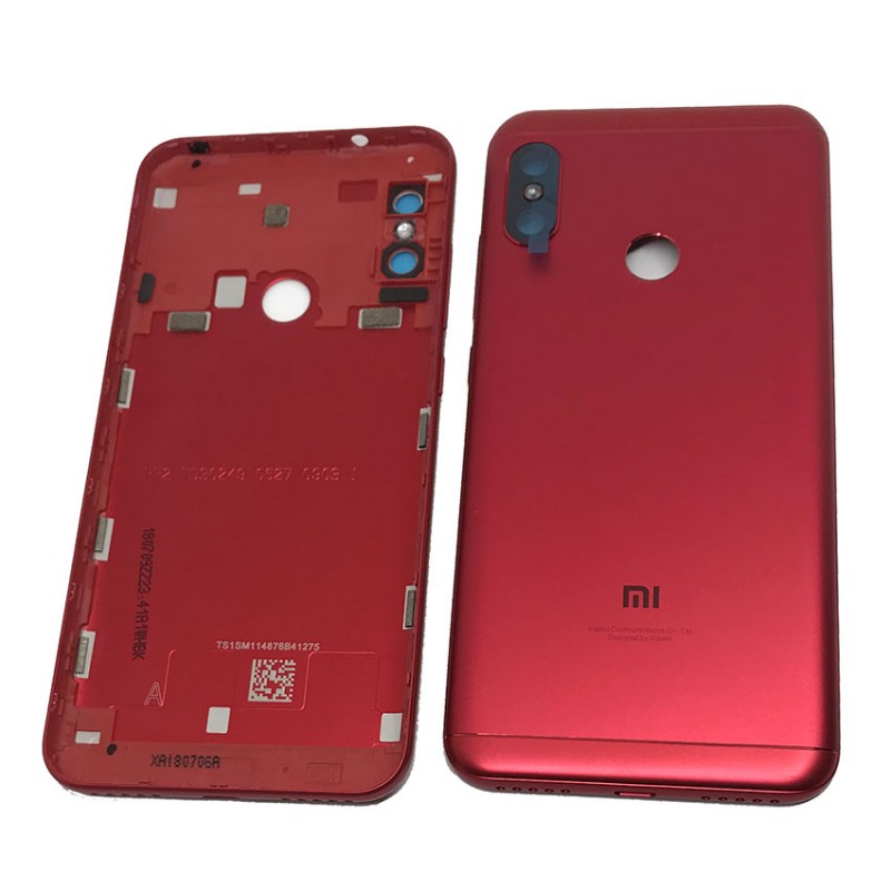 Tapa roja Xiaomi Mi A2 Lite/Redmi 6 Pro