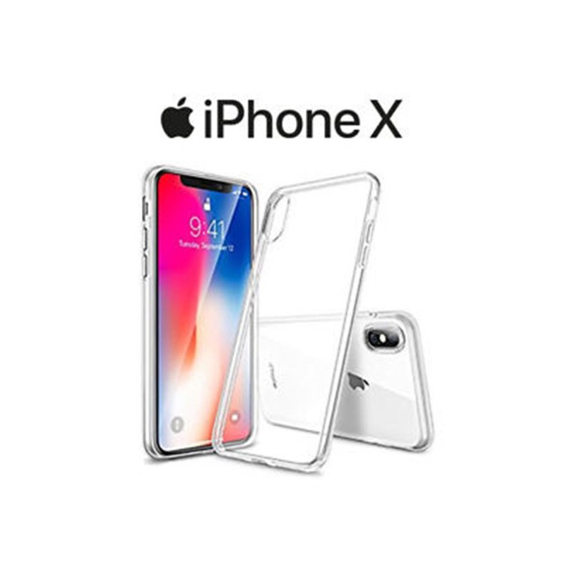 Funda Gel iPhone X transparente