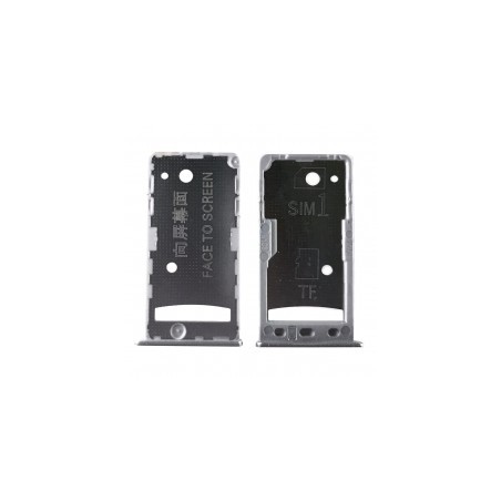 Bandeja Dual SIM/SD plateada Xiaomi Redmi 5A