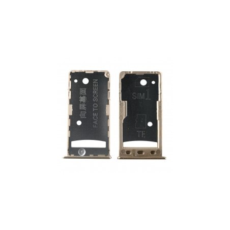 Bandeja Dual SIM/SD dorada Xiaomi Redmi 5A