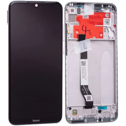 Pantalla con marco Plata Redmi Note 8T *COMPATIBLE*