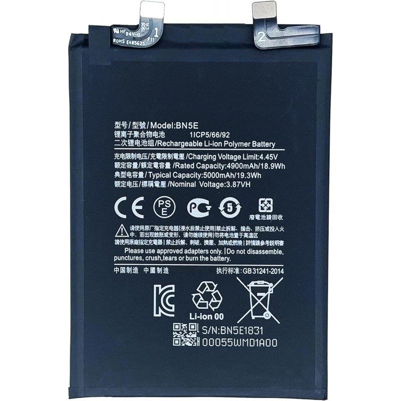 Bateria Redmi Note 11 Pro 5G / Poco X4 Pro 5G *BN5E*