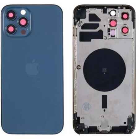 Chasis sin componentes iPhone 12 Pro Max AZUL