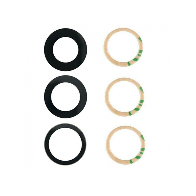 Lente Camara Trasera iPhone 13 Pro Set 3 Unid