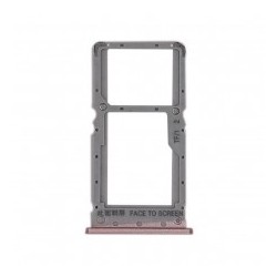 Bandeja Dual SIM/SD rosa Xiaomi Redmi Note 6 pro