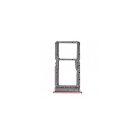Bandeja Dual SIM/SD rosa Xiaomi Redmi Note 6 pro