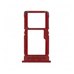 Bandeja Dual SIM/SD roja Xiaomi Redmi Note 6 pro