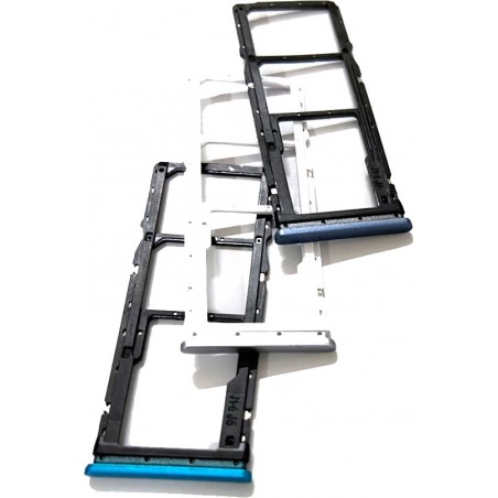 Bandeja sim y sd Xiaomi RedMi Note 9s / Note 9 Pro *PLATA*