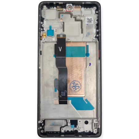 Pantalla con marco Original Poco F5/ Redmi Note 12 Turbo *NEGRO*