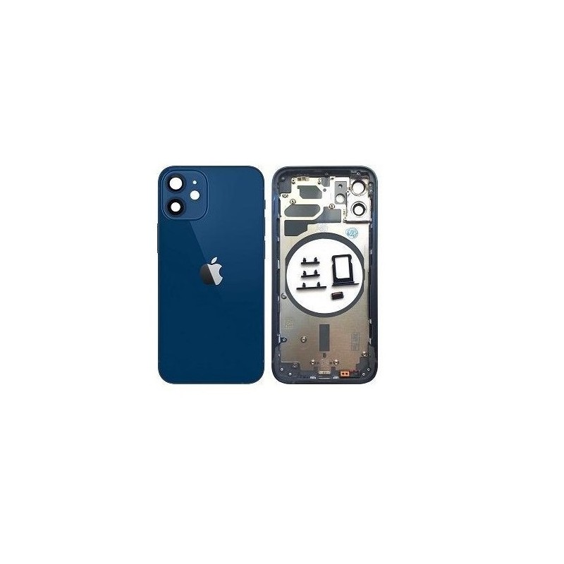 Chasis sin componentes iPhone 12 Mini AZUL