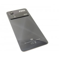 Tapa trasera Pocophone X4 Pro negra *ORIGINAL*