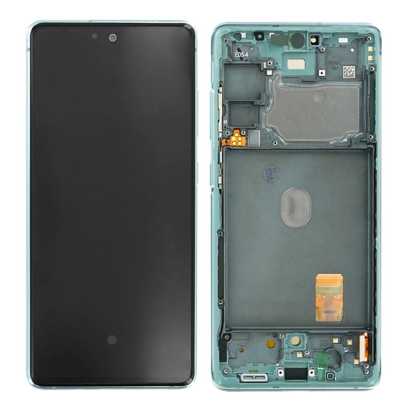 Pantalla Con Marco Verde  Samsung S20 FE 5G (G781) *ORIGINAL*
