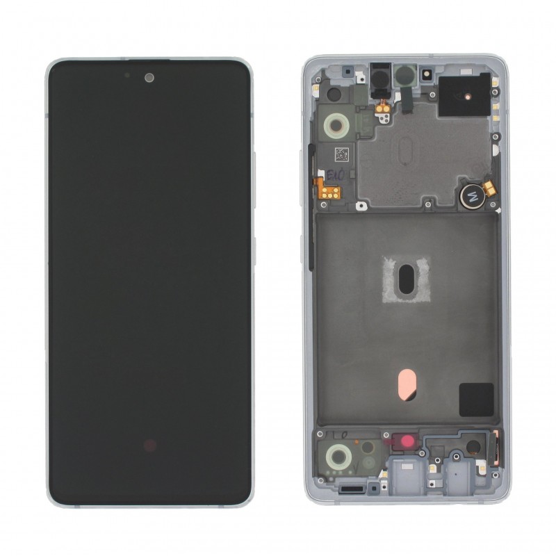 Pantalla Samsung A51 5G A516 con marco blanco *ORIGINAL*