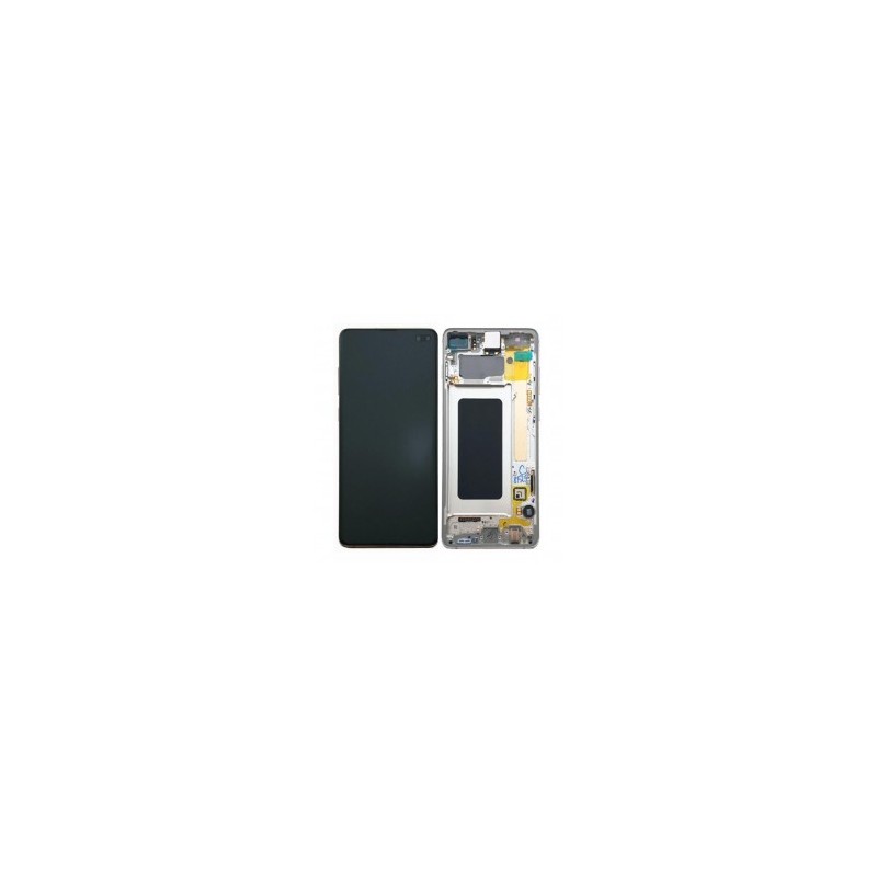 Pantalla Original con marco Samsung S10 Plus (G975) *Negra*