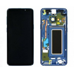 Pantalla con marco azul para Samsung S9 G960F *ORIGINAL*
