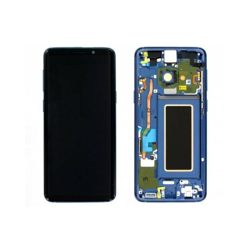Pantalla con marco azul para Samsung S9 G960F *ORIGINAL*