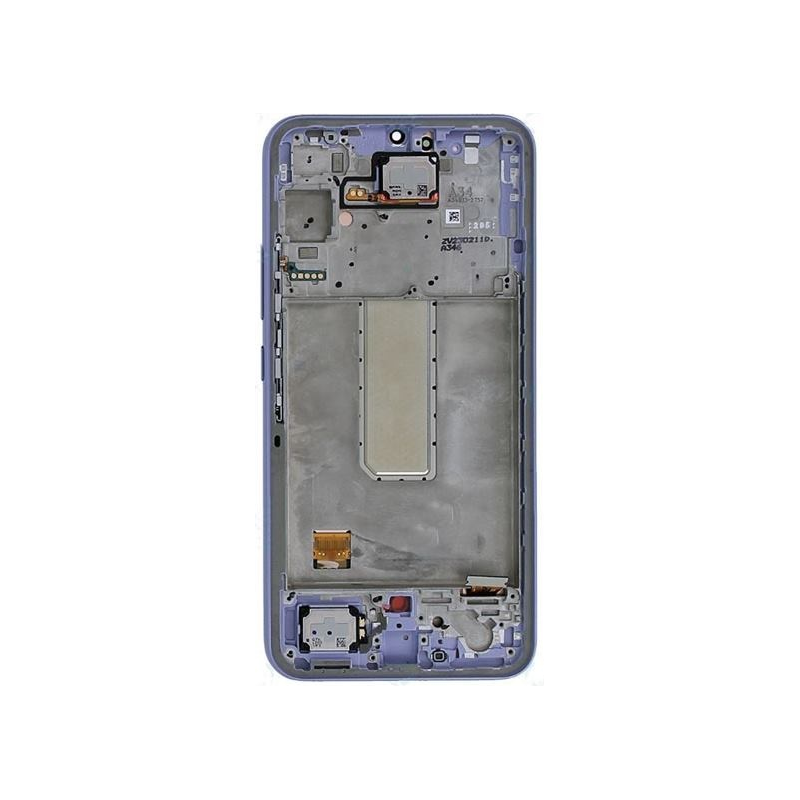 Pantalla con marco violeta Samsung A34 5G A346 *ORIGINAL*
