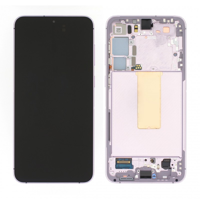 Pantalla con marco Rosa Samsung S23 Plus / S916 *ORIGINAL*