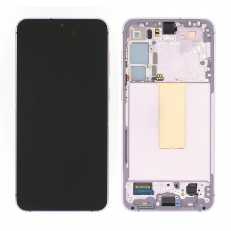 Pantalla con marco Rosa Samsung S23 Plus / S916 *ORIGINAL*
