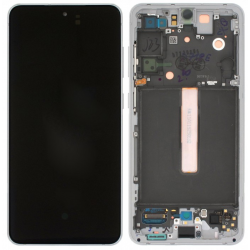 Pantalla con marco Blanco Samsung S21 FE G990  *ORIGINAL*