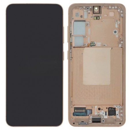 Pantalla con marco amarillo Samsung S24 5G S921 *ORIGINAL*
