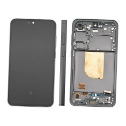 Pantalla con marco negro Samsung S23 FE S711B *ORIGINAL*