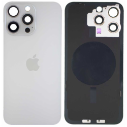 Tapa trasera iPhone 15 Pro Max TITANIO BLANCO
