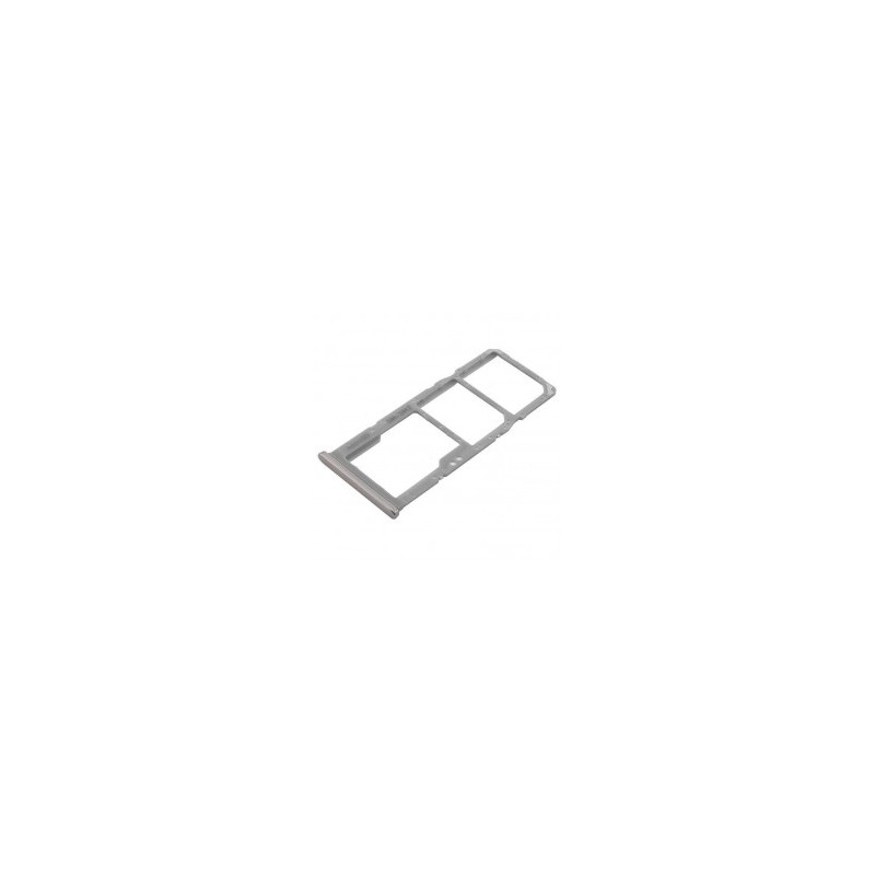 Bandeja Dual SIM+SD blanca Samsung A30/A50 A305/A505