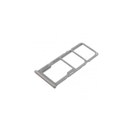Bandeja Dual SIM+SD blanca Samsung A30/A50 A305/A505