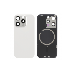 Tapa trasera iPhone 15 Pro TITANIO BLANCO