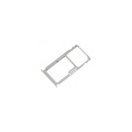 Porta Sim y MicroSD color plata para Huawei Mate 8