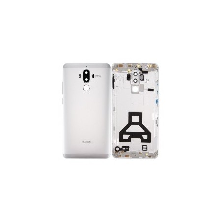 Tapa trasera color Silver con lente para Huawei Mate 9