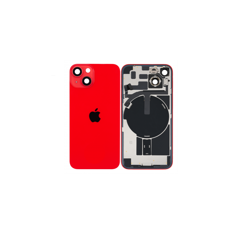 Tapa trasera Con Soporte iPhone 14 Roja
