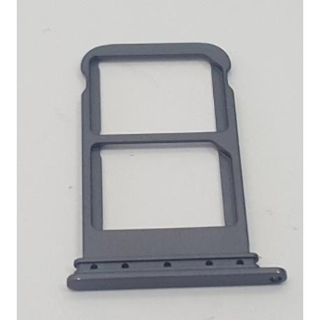 Bandeja porta tarjeta Sim dual para Huawei Mate 10 Pro - Negro