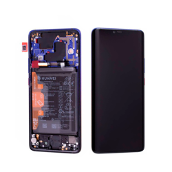 Pantalla con marco Purpura para Huawei Mate 20 Pro *ORIGINAL*