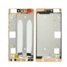 Marco frontal display color dorado para Huawei Ascend P8
