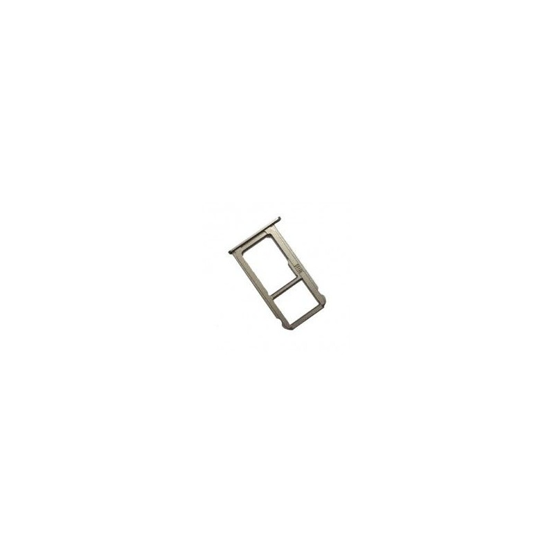 Porta Sim y MicroSD gris para Huawei P9 Lite