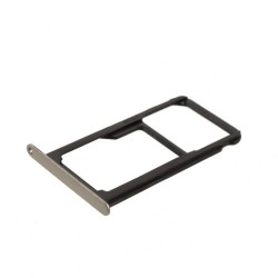 Bandeja porta tarjeta Sim y MicroSD para Huawei Y6 Pro 2017 / Enjoy 7 / P9 Lite Mini -Dorada