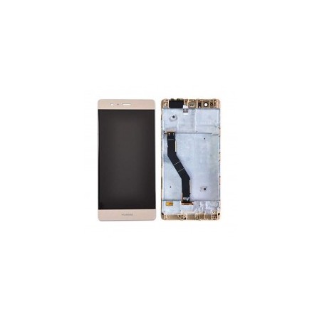 Pantalla completa color dorado con marco Huawei P9 Plus